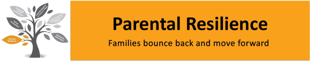 Parental Resilience: Families bounce back and move forward..